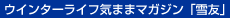 �E�C���^�[���C�t�C�܂܃}�K�W���u��F�v